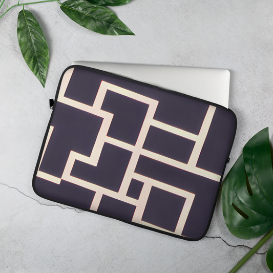 Laptop Sleeve - Gilded Gridlock