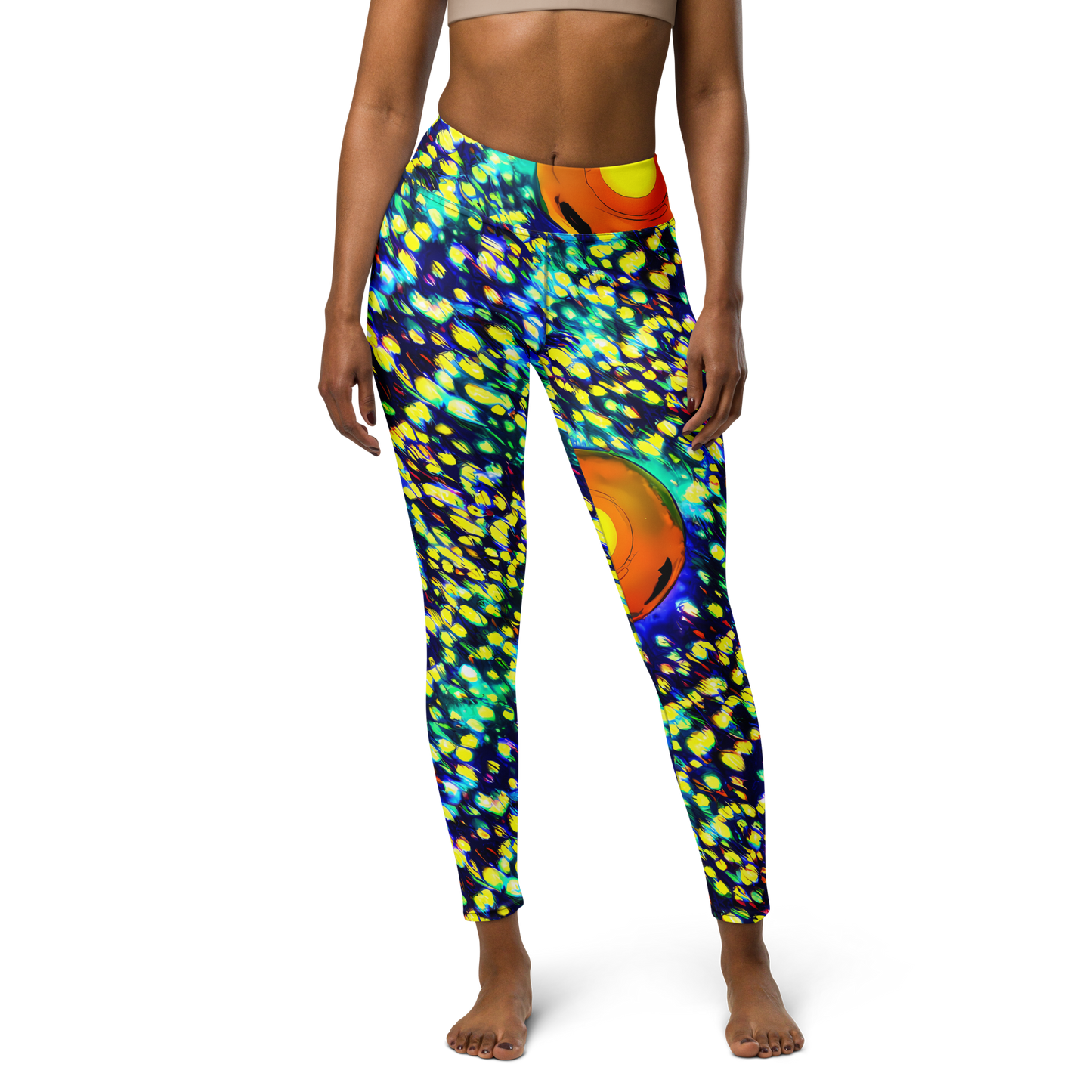 Yoga Leggings - Illuminated Whirl