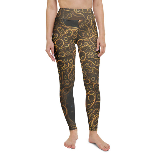 Yoga Leggings - Ethereal Coils