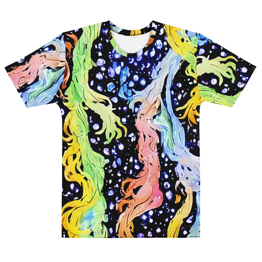 Men's Crew Neck T-Shirt - Celestial Serenade