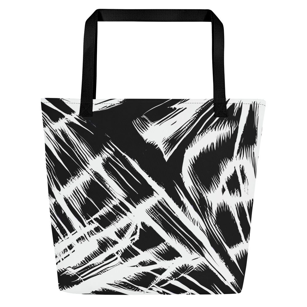 Large Tote Bag w/ Pocket - Silent Thunder