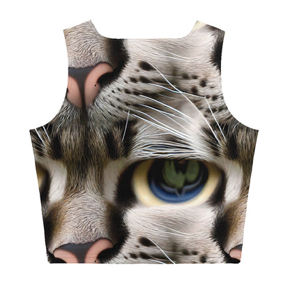 Crop Top - Feline Mirage