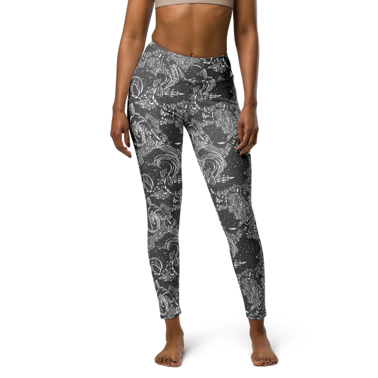 Yoga Leggings - Shadow Reverie