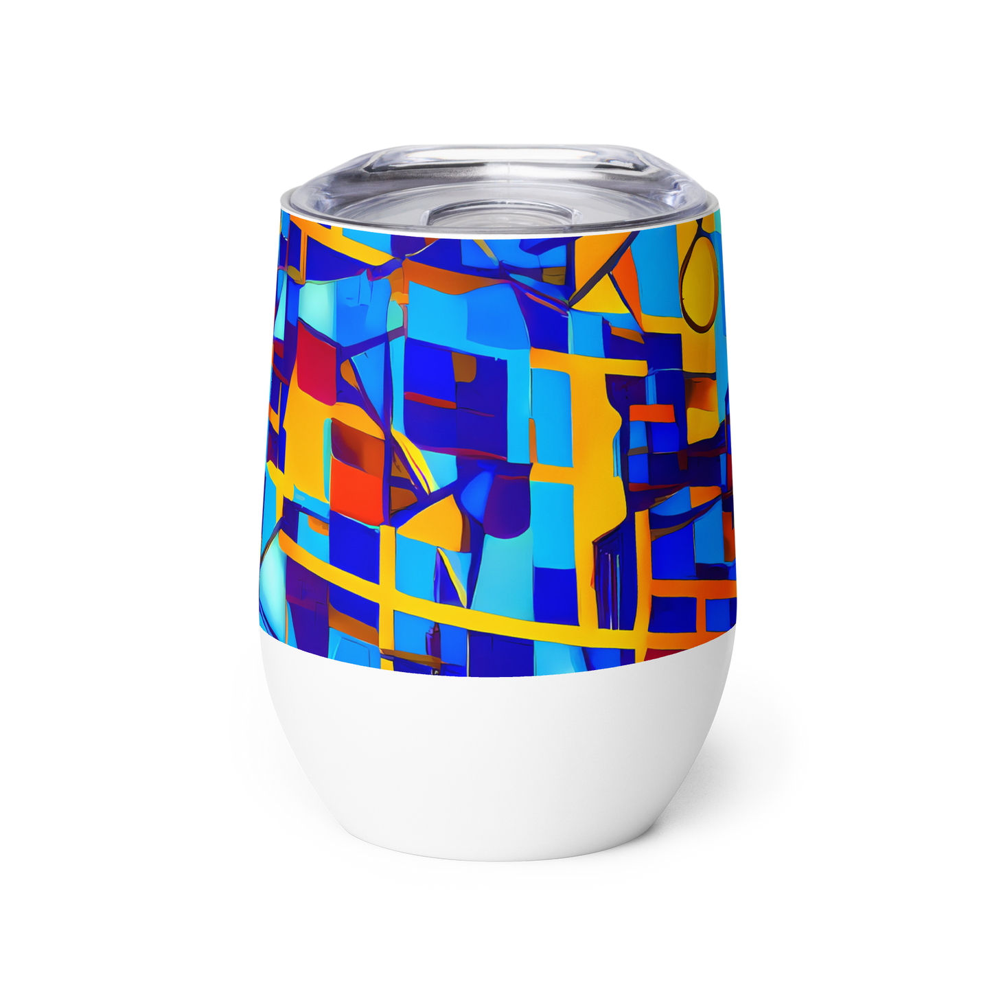 Wine Tumbler - Radiant Labyrinth