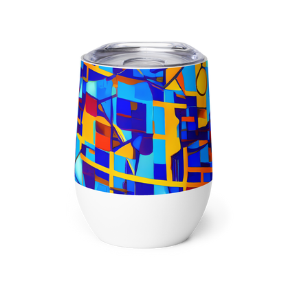 Wine Tumbler - Radiant Labyrinth