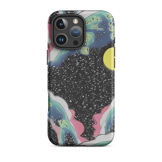 Tough Case for iPhone® - Lunar Waves