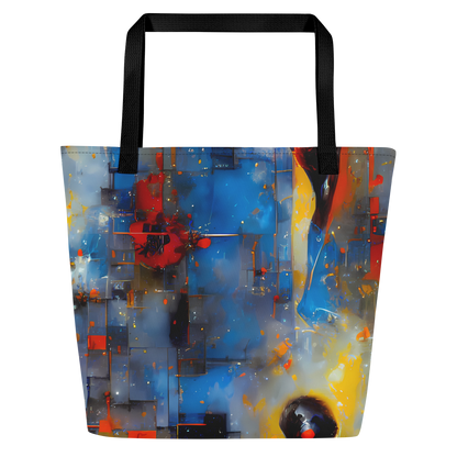 Large Tote Bag w/ Pocket - Neoblock Fusion