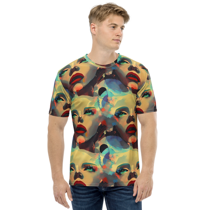 Men's Crew Neck T-Shirt - Astral Reflections