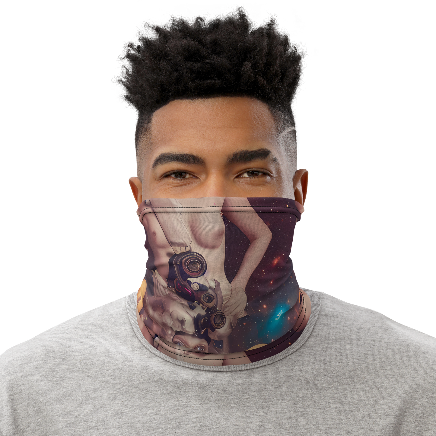 Neck Gaiter - Nebula Siren