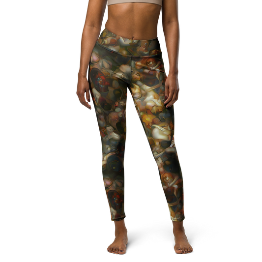 Yoga Leggings - Cryptic Canvas