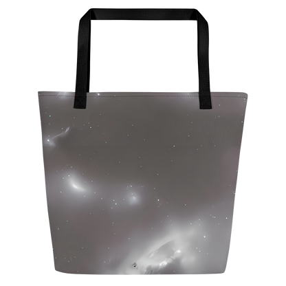 Large Tote Bag w/ Pocket - Silver Nebula