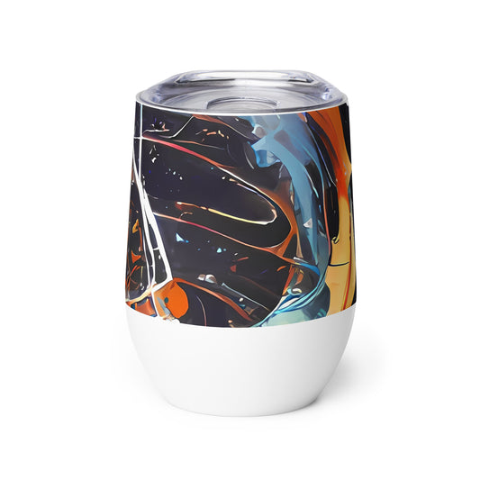 Wine Tumbler - Neo-Splash Labyrinth