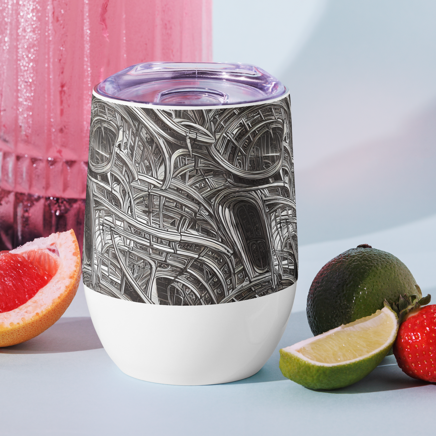 Wine Tumbler - Piranesi's Dream