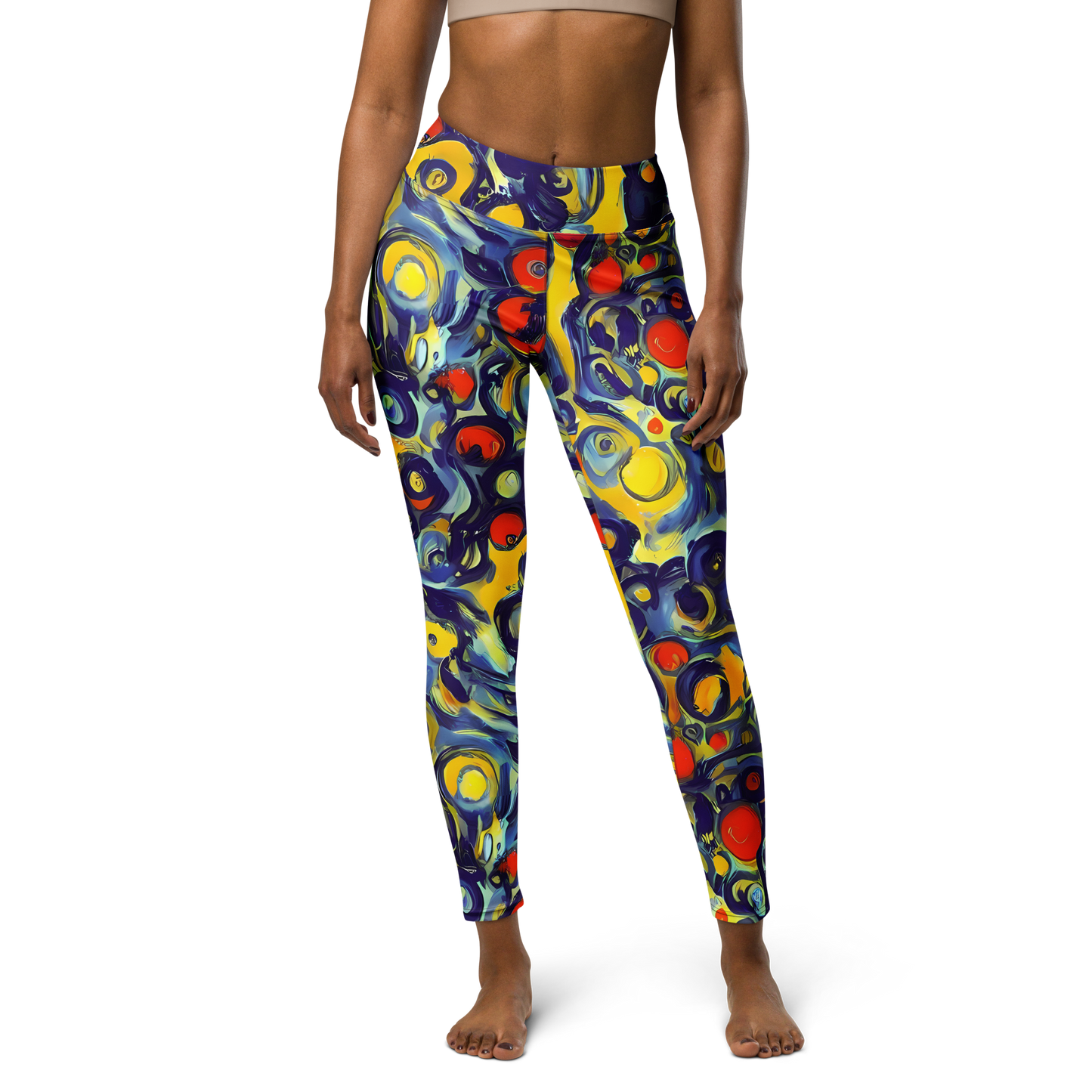 Yoga Leggings - Dynamic Doodles