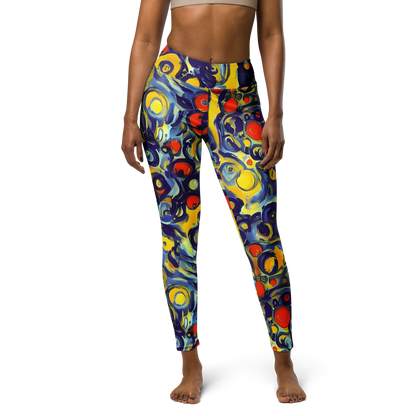 Yoga Leggings - Dynamic Doodles