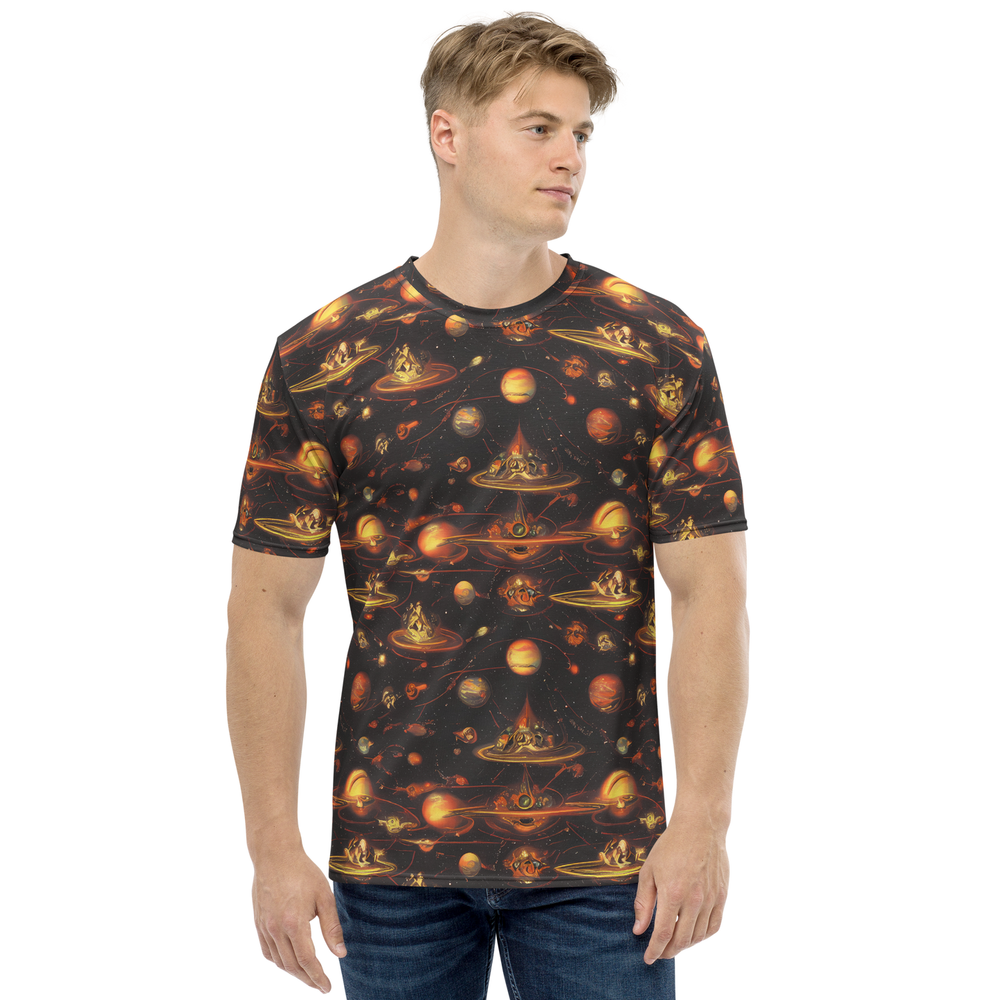 Men's Crew Neck T-Shirt - Murillo Vortex