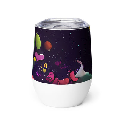 Wine Tumbler - Galactic Playground