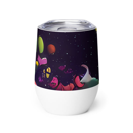 Wine Tumbler - Galactic Playground