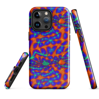 Tough Case for iPhone® - Nebula Tides