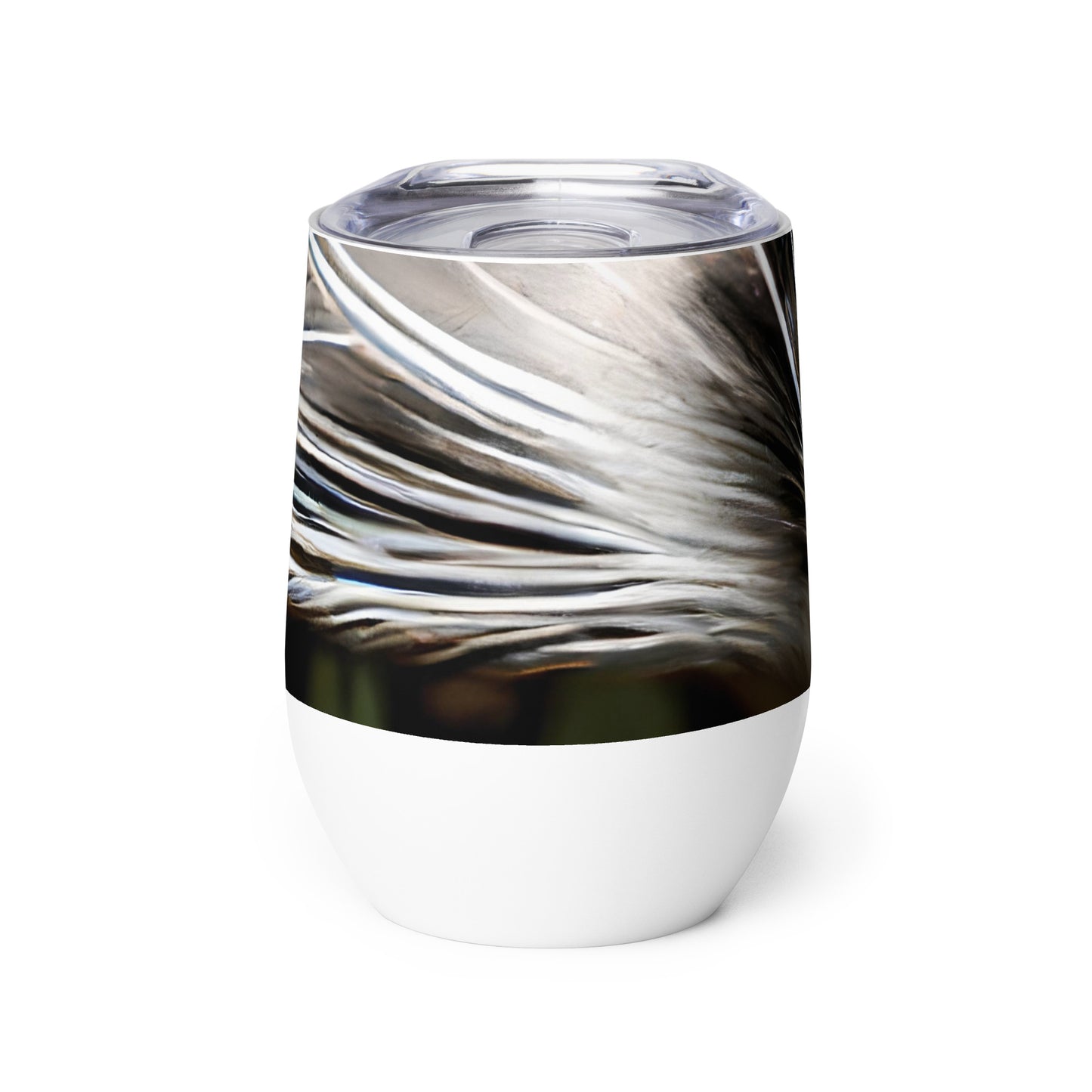 Wine Tumbler - Feline Mirage