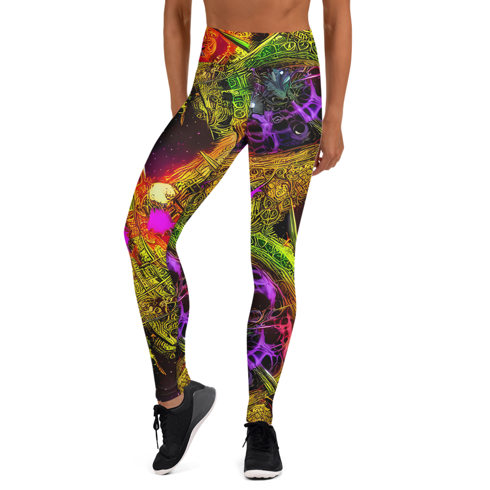 Yoga Leggings - Neon Glyphworks