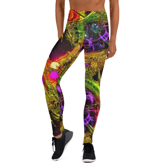 Yoga Leggings - Neon Glyphworks