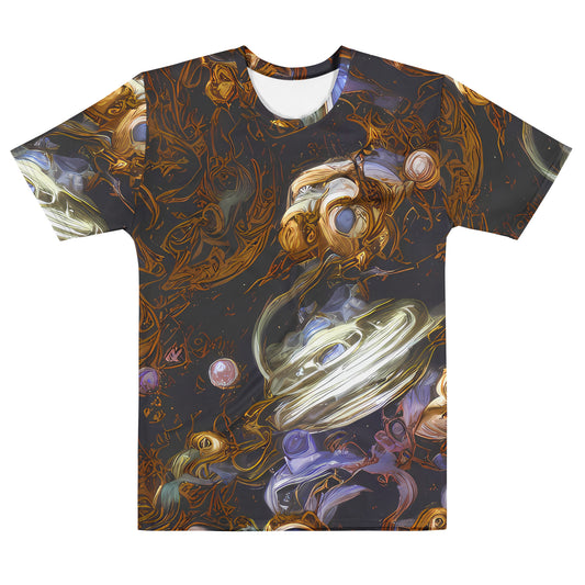 Men's Crew Neck T-Shirt - Bloemaert's Galaxy