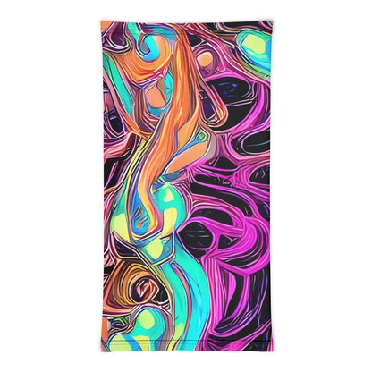 Neck Gaiter - Neon Drizzle