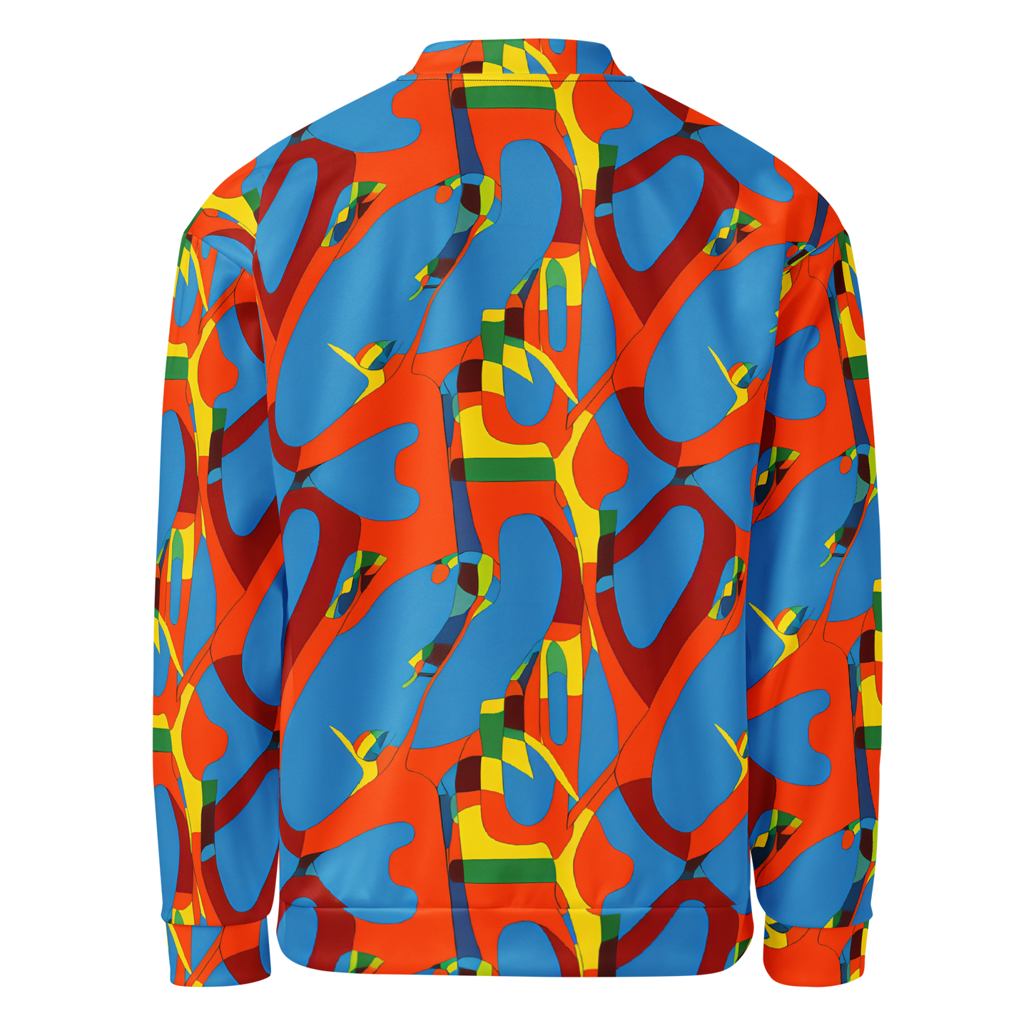 Bomber Jacket - Fire Ocean Fusion