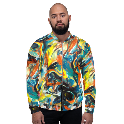 Bomber Jacket - Chromatic Vortex