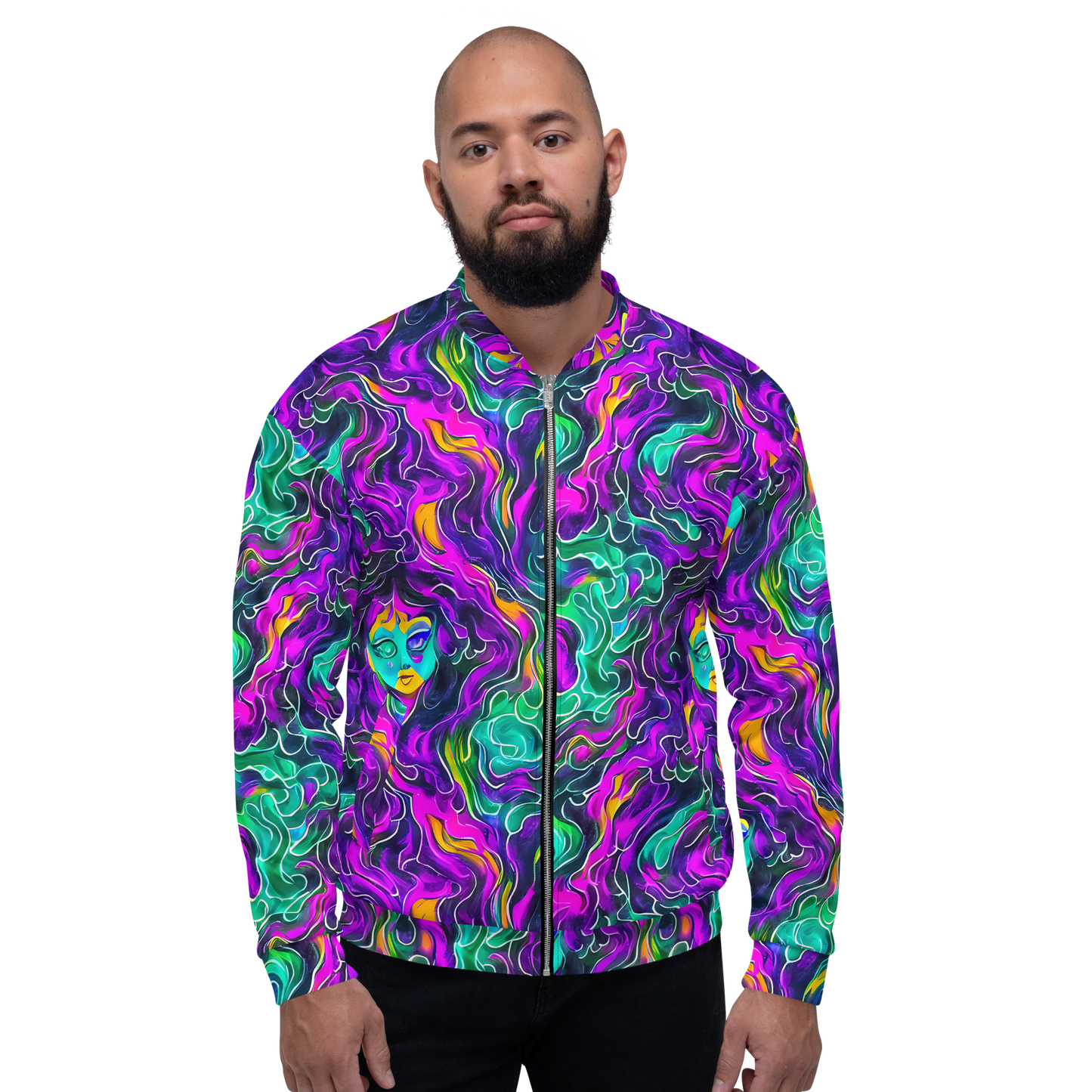 Bomber Jacket - Vortex Dream