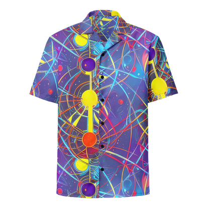 Button Shirt - Quantum Lattice