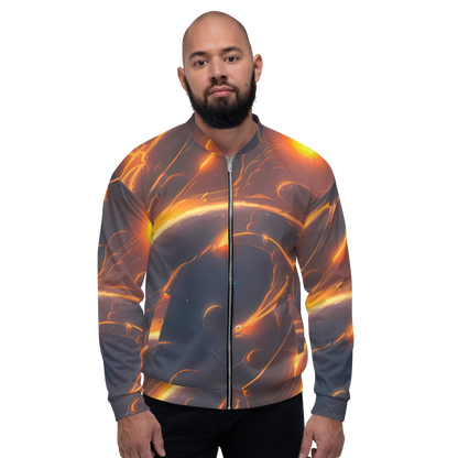 Bomber Jacket - Inferno Spirals