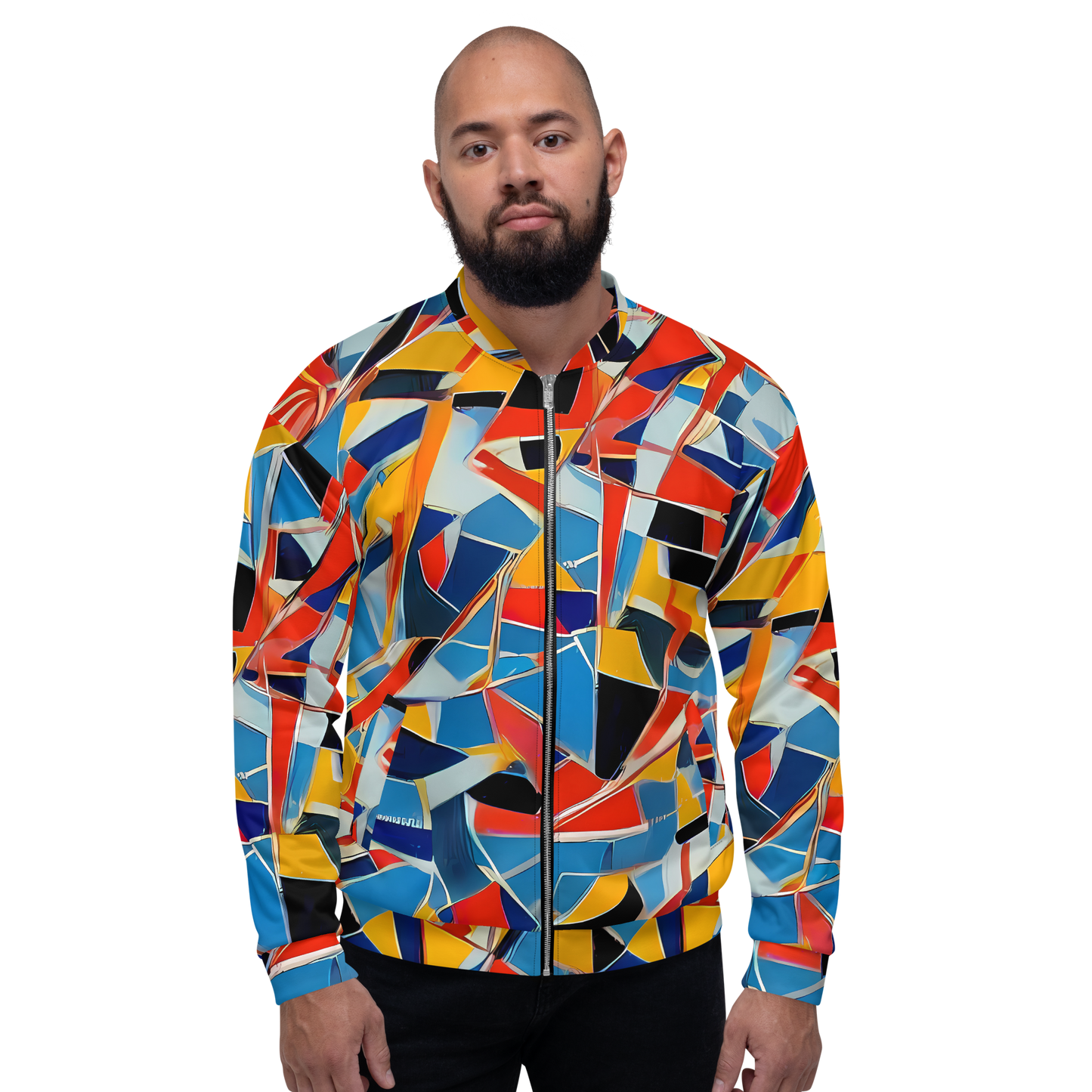 Bomber Jacket - Abstract Mingle