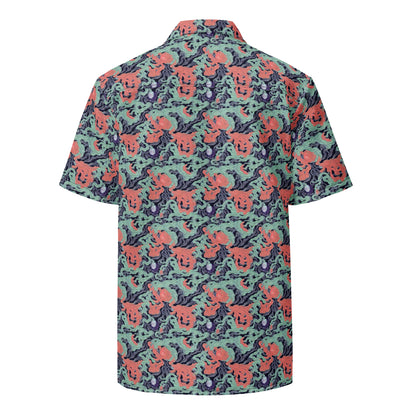 Button Shirt - Cosmic Coral