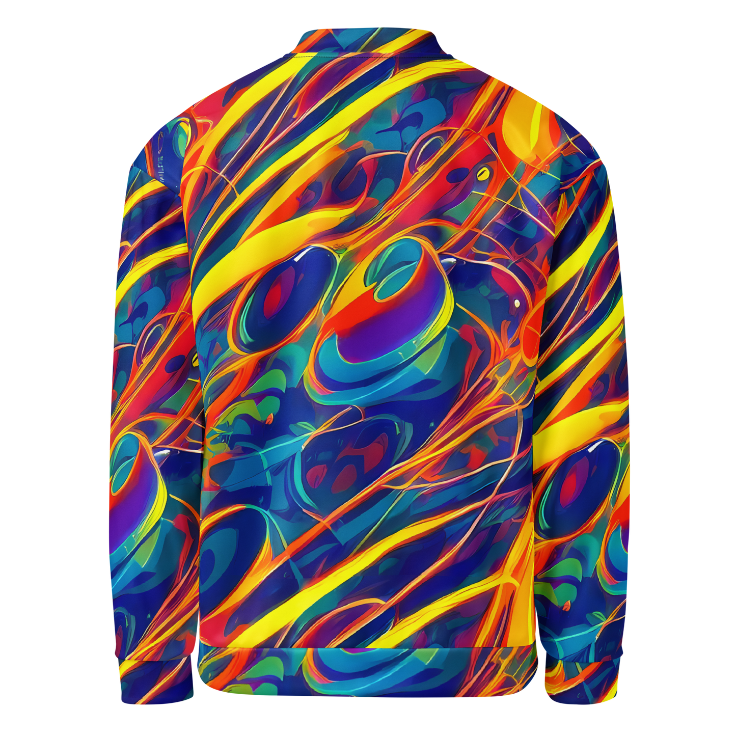 Bomber Jacket - Abstract Blaze