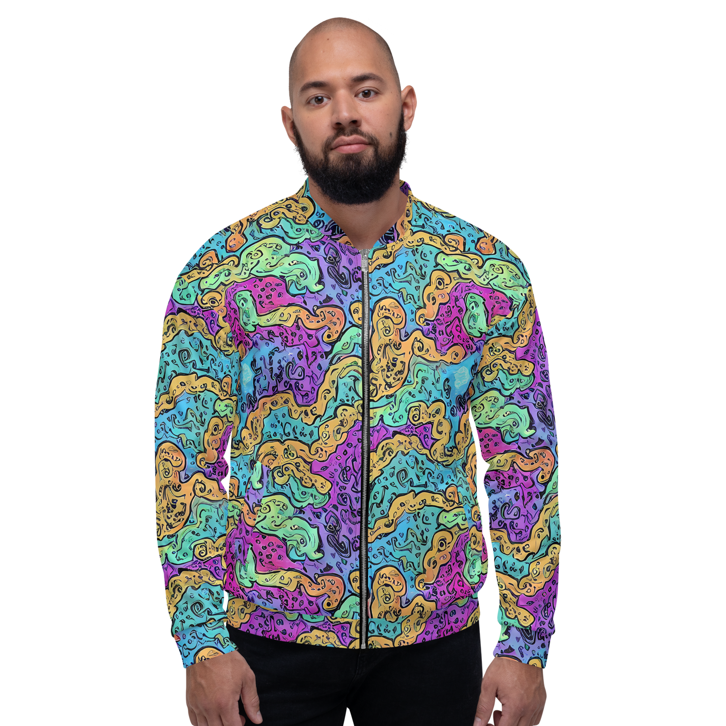 Bomber Jacket - Intergalactic Graffiti