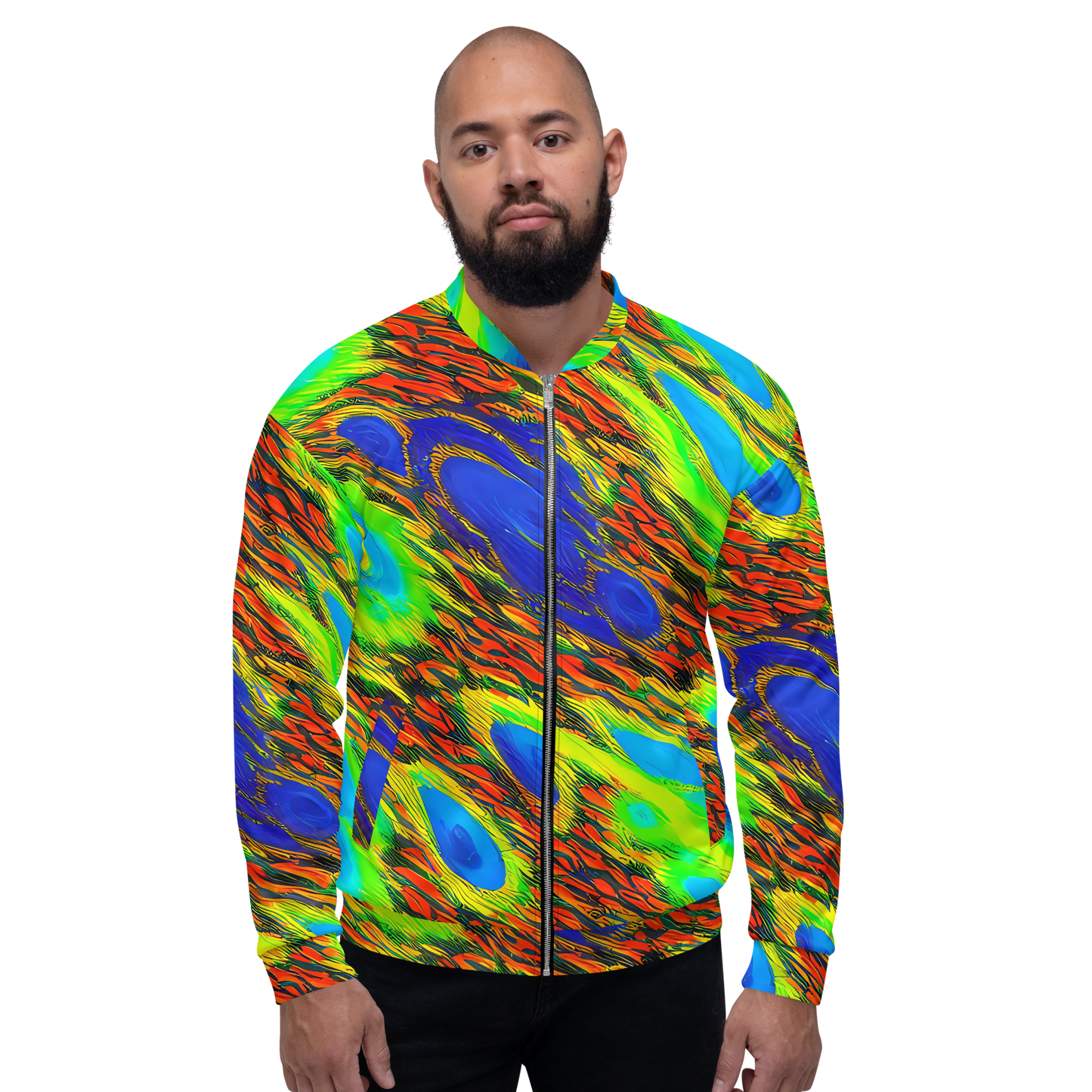 Bomber Jacket - Hodgkin's Blaze