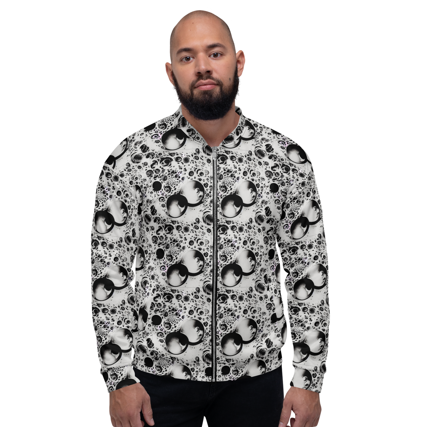 Bomber Jacket - Crater Swirl