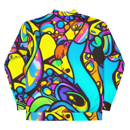 Bomber Jacket - Kaleidoscopic Flow