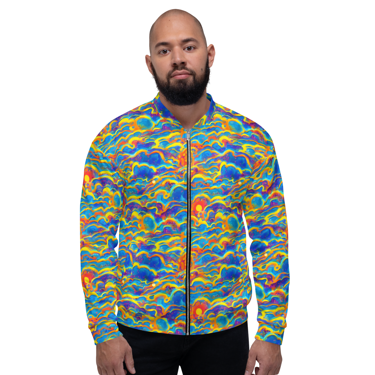 Bomber Jacket - Chroma Ripple