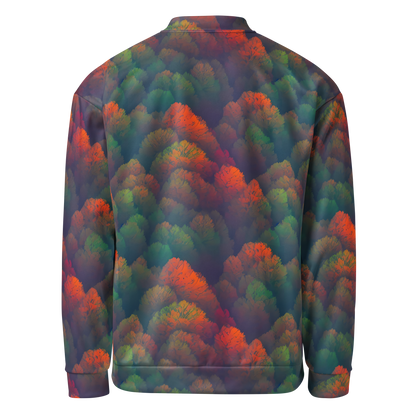 Bomber Jacket - Flame-Kissed Foliage