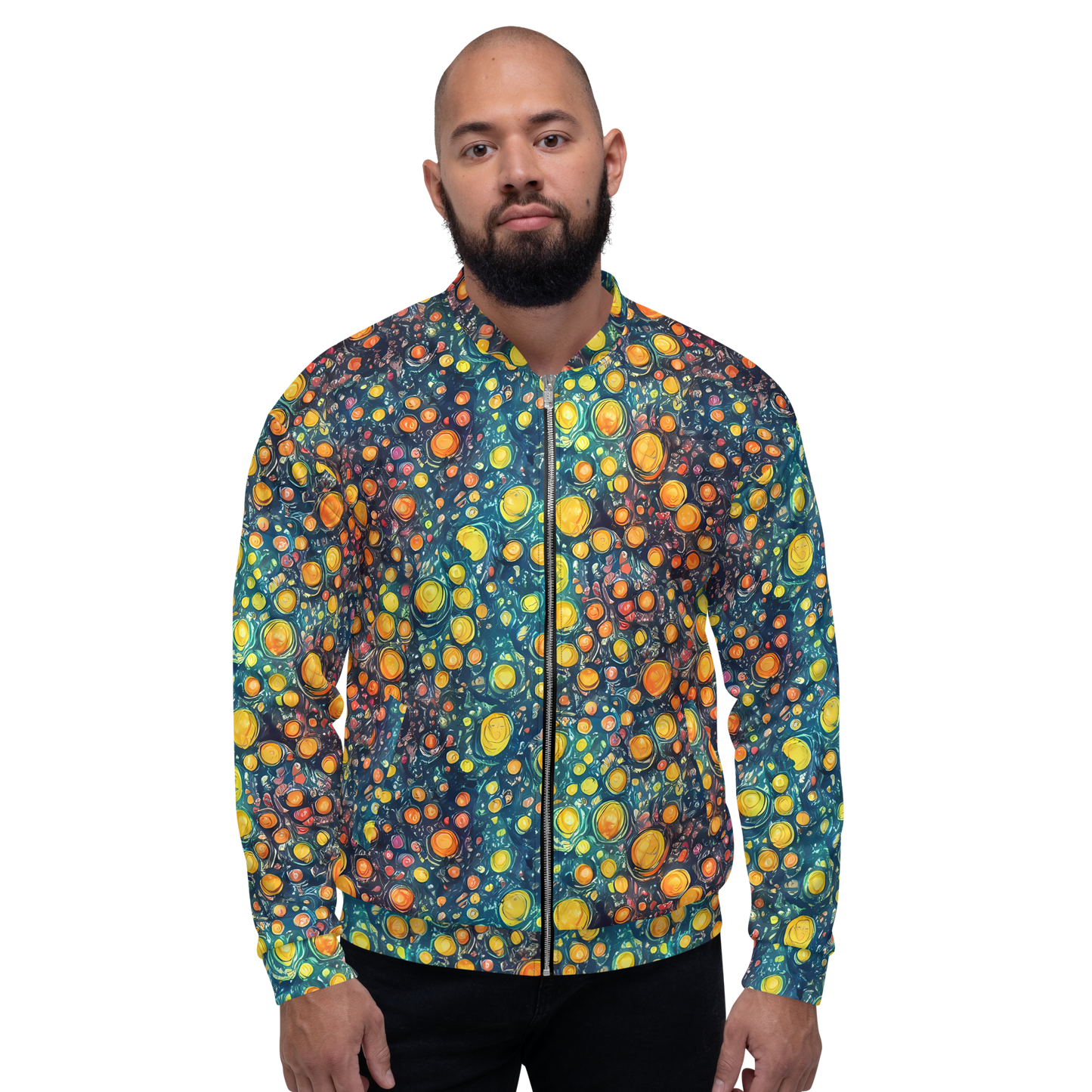 Bomber Jacket - Starry Orbits