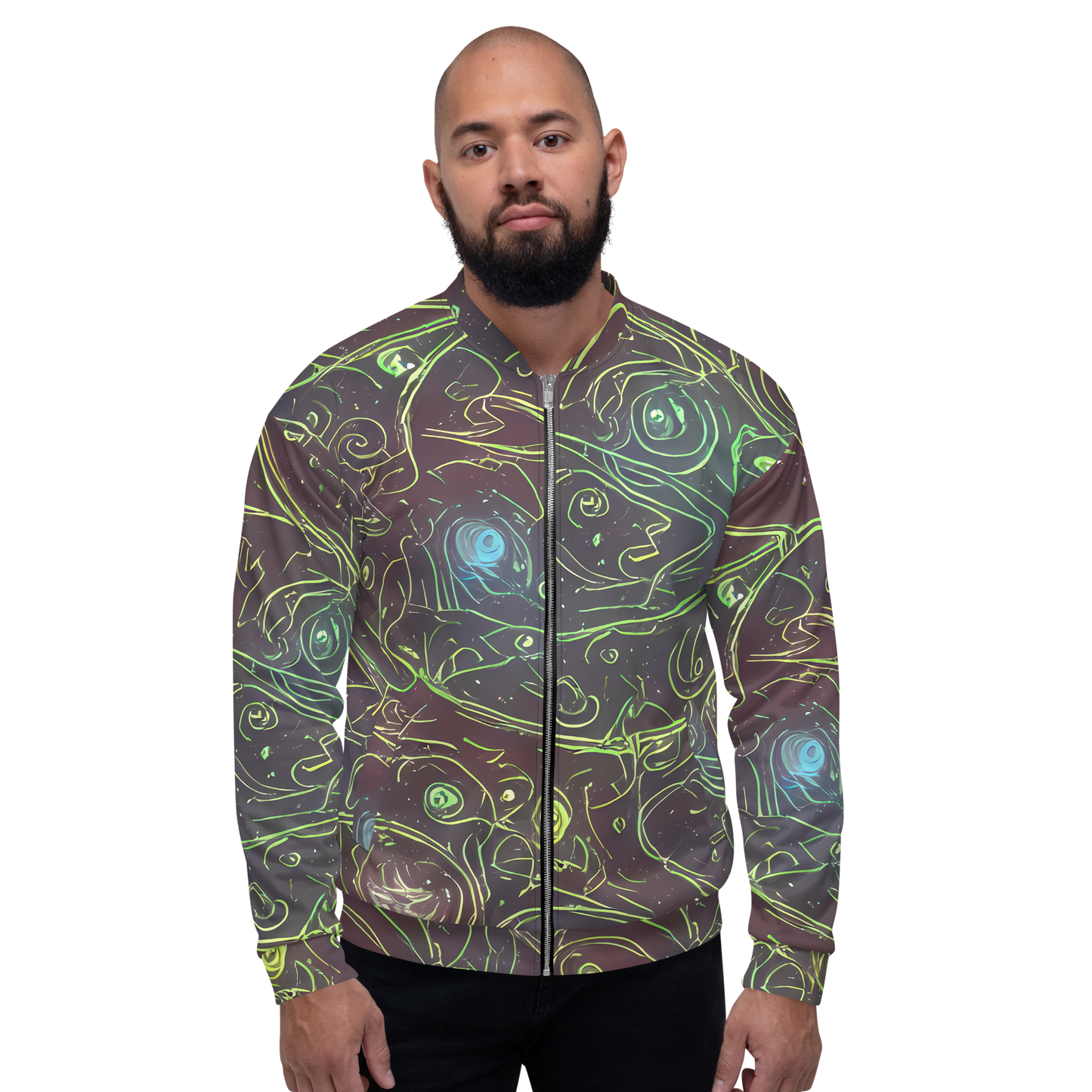 Bomber Jacket - Starfield Scrolls