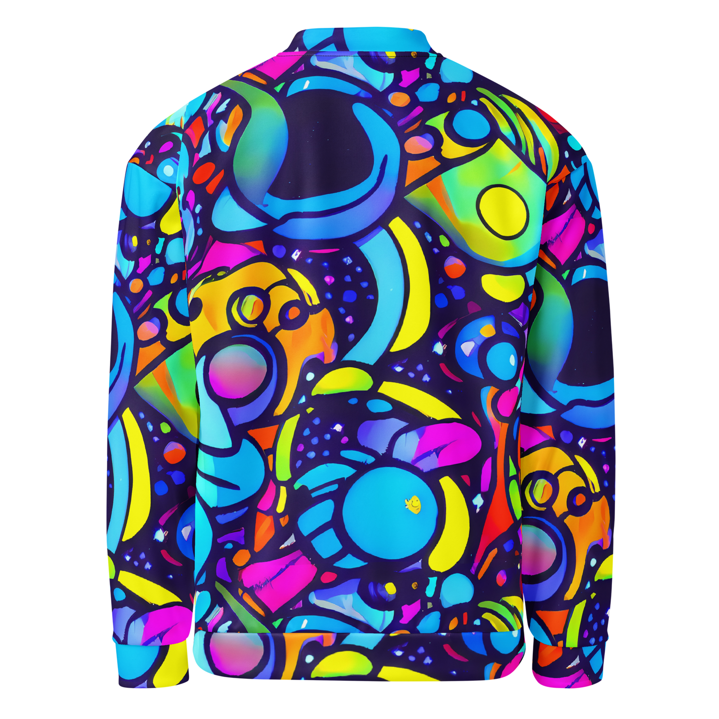 Bomber Jacket - Neon Graffscape