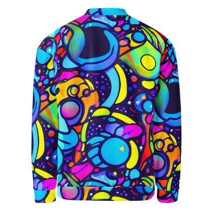 Bomber Jacket - Neon Graffscape