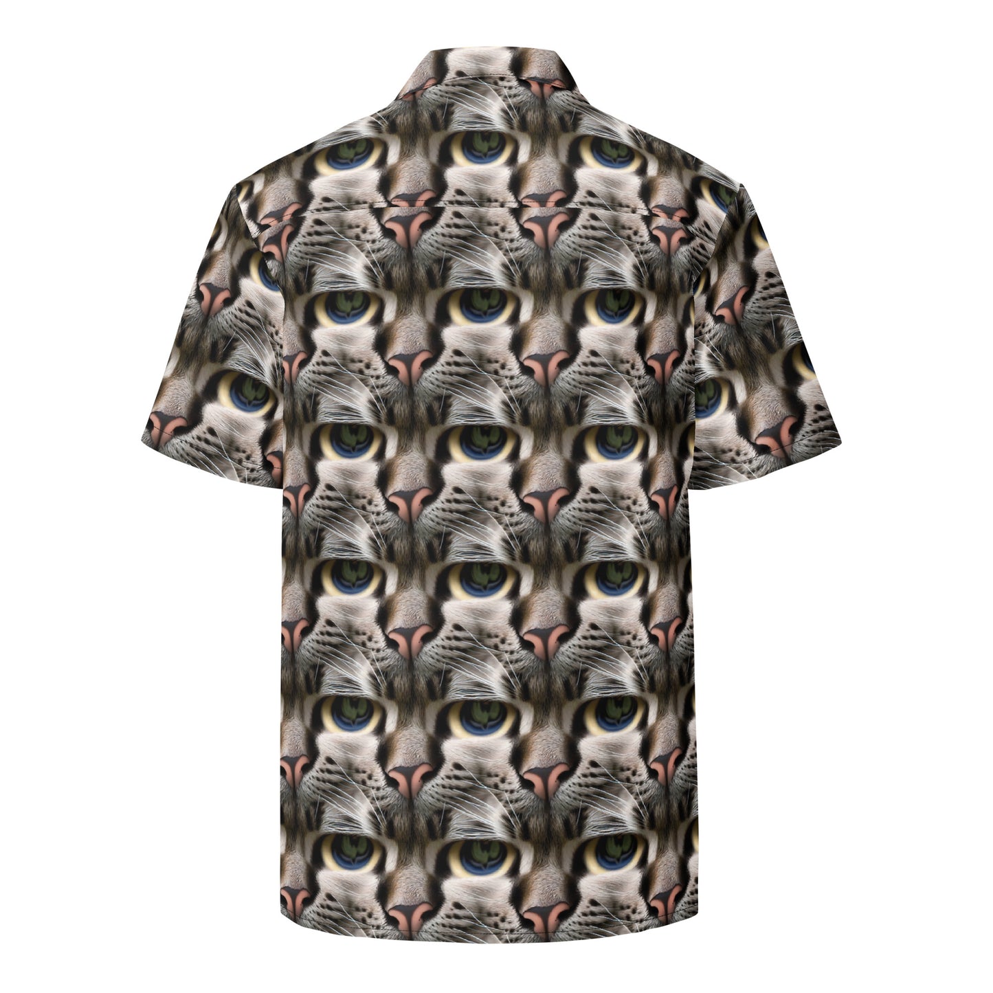 Button Shirt - Feline Mirage