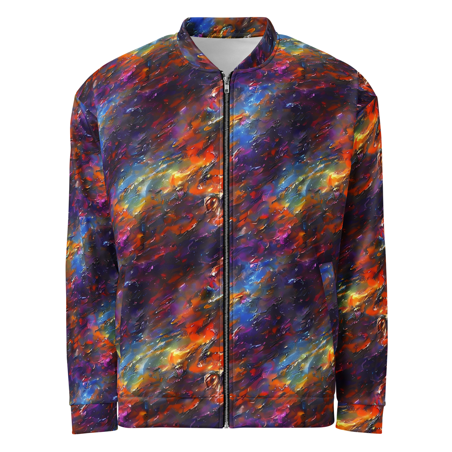 Bomber Jacket - Auroral Ripples