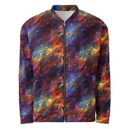 Bomber Jacket - Auroral Ripples