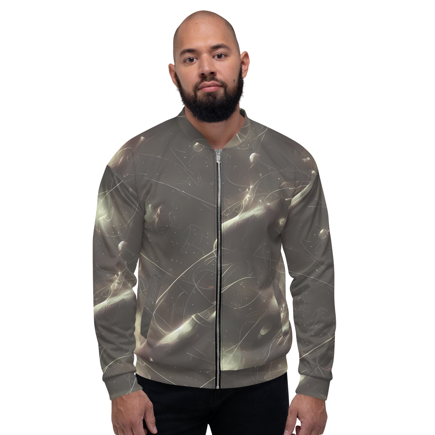 Bomber Jacket - Nebula Veins